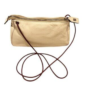 Fendi Y2K Vintage Cream Crossbody Pochette with COA